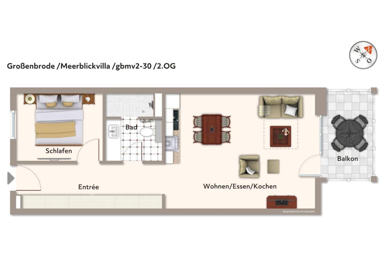 Apartmentanlage Meerblickvilla Apartmentanlage Meerblickvilla 2-30 Großenbrode Zewnętrze zdjęcie